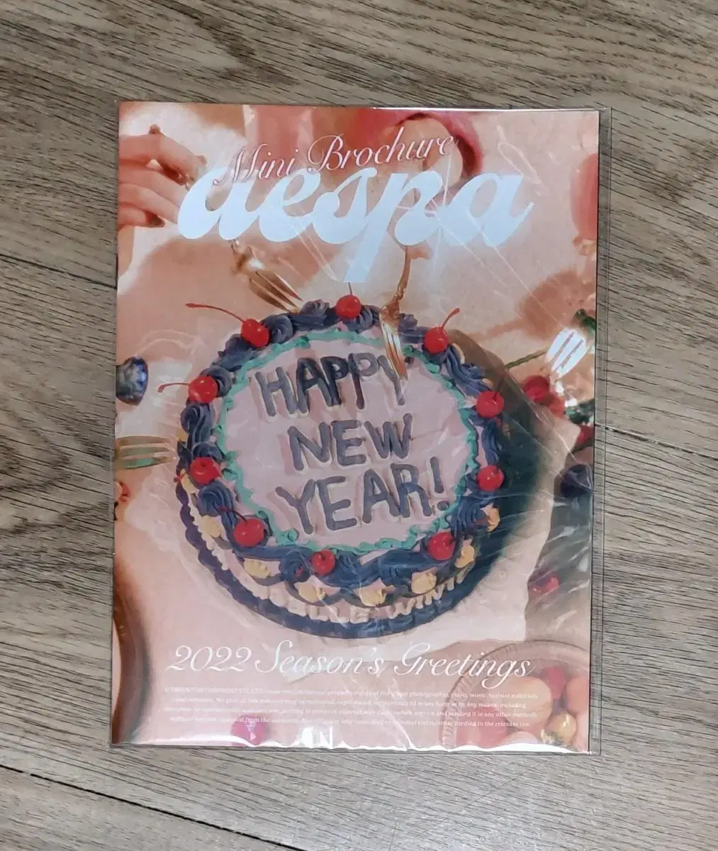 에스파 2022 시그 미니 브로슈어 Aespa Brochure